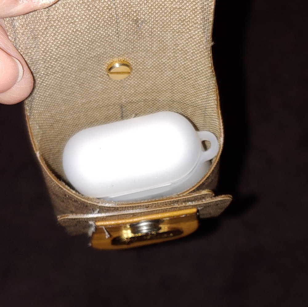 G G AUTHENTIC CANVAS ear-bud case - Picture 7 of 13